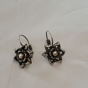 Brighton flower earrings.